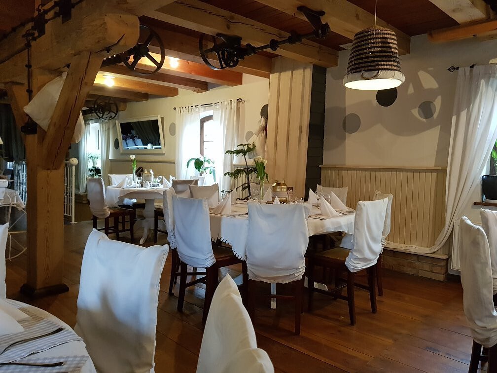 Restauracja Młyn - wnętrze